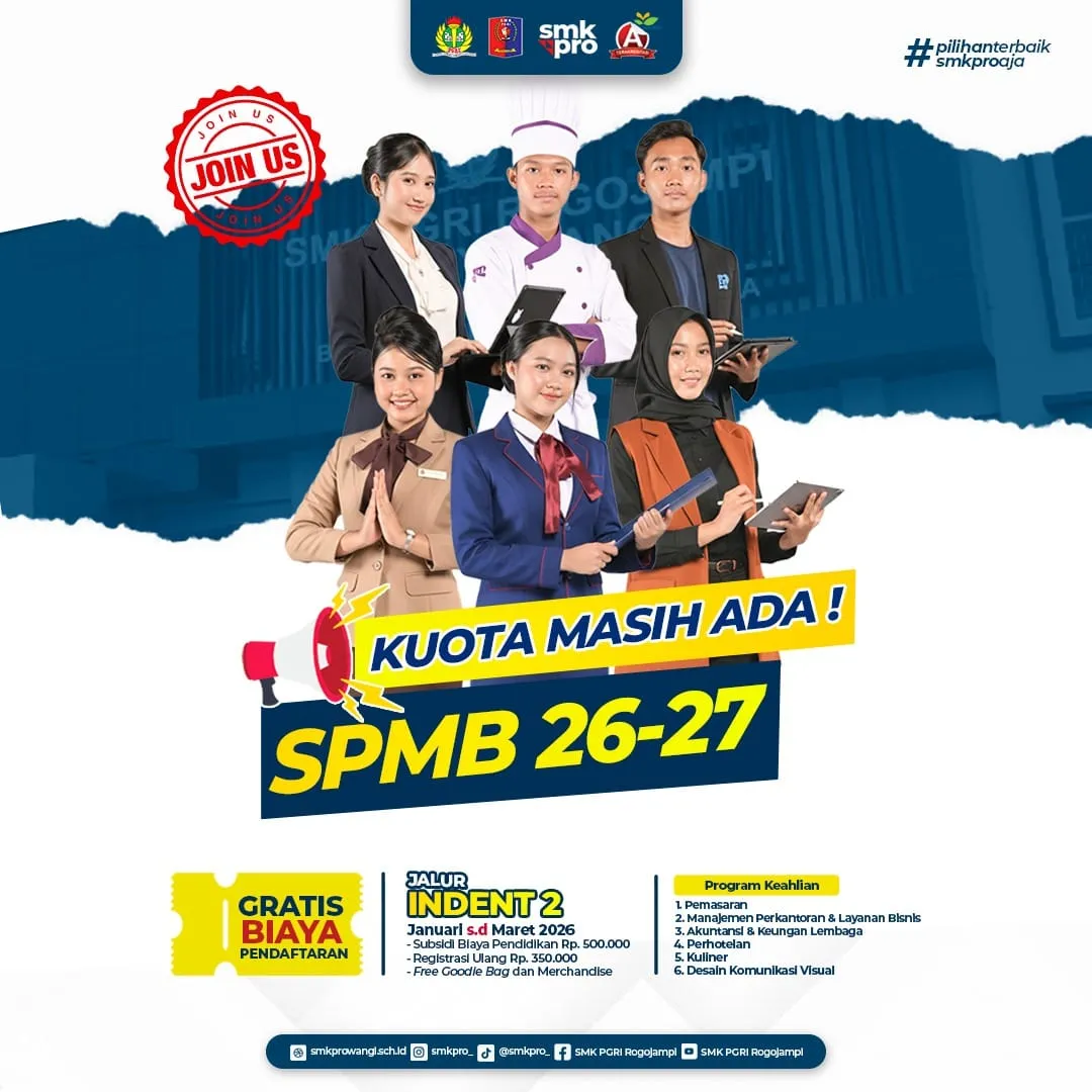 Brosur PPDB 2026 Jalur Indent 2