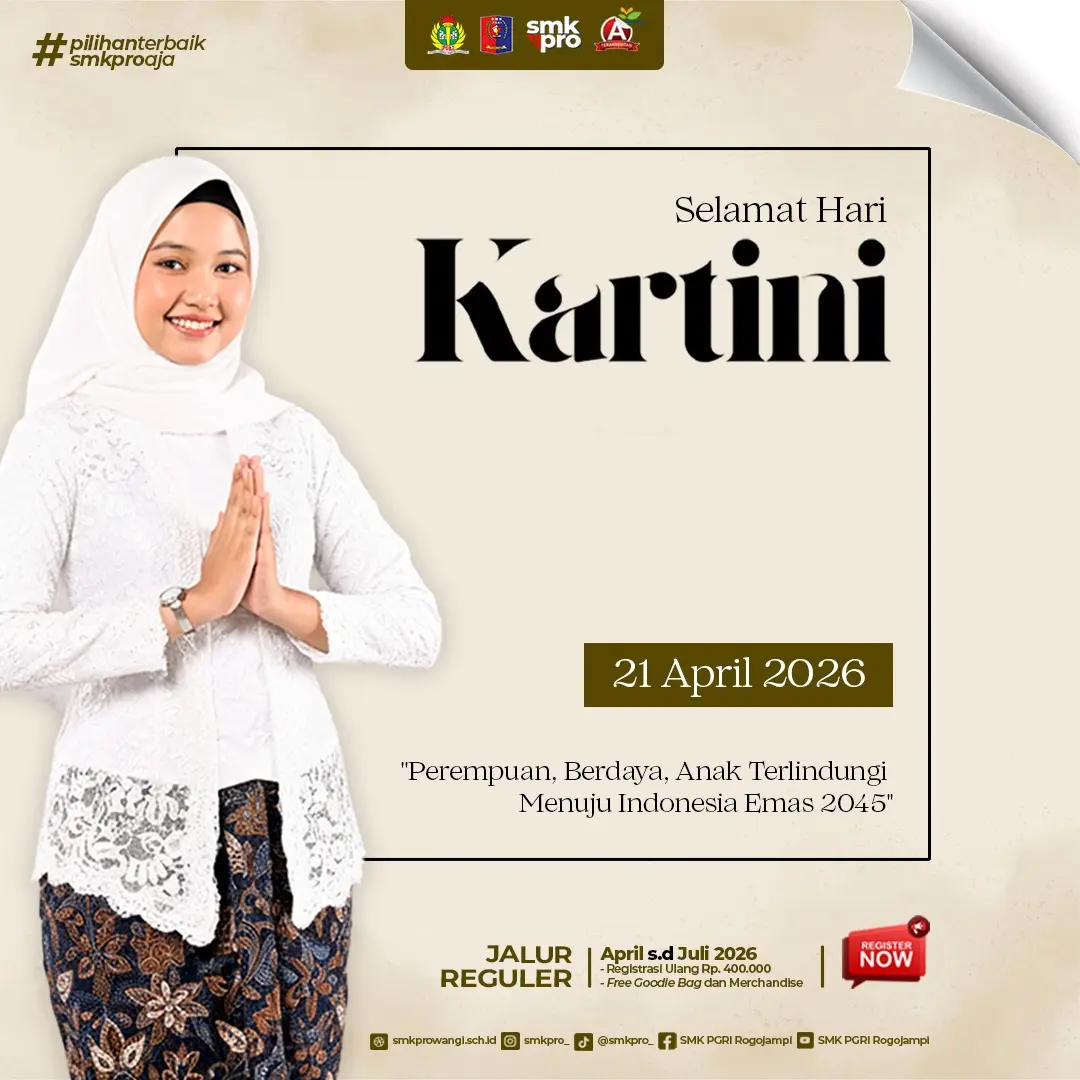 Peringatan Hari Kartini 2026 di SMK PGRI Rogojampi: Membangun Generasi Perempuan Berdaya Menuju Indonesia Emas